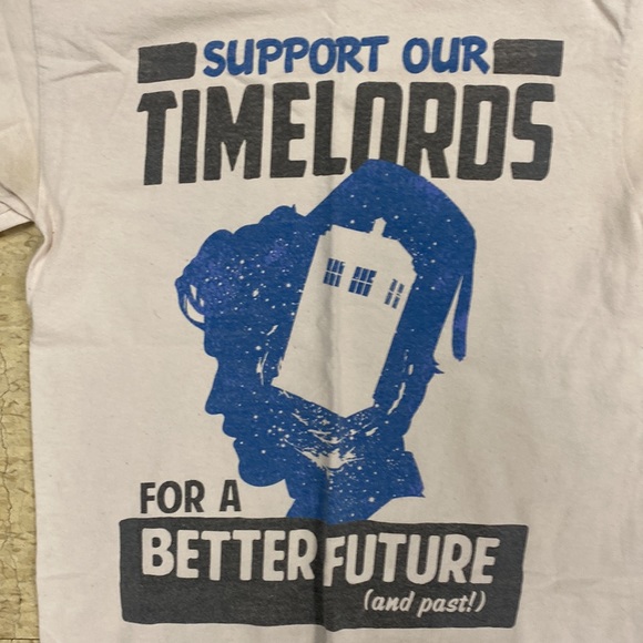 Dr. Who -Support Time Lords shirt - Picture 3 of 4